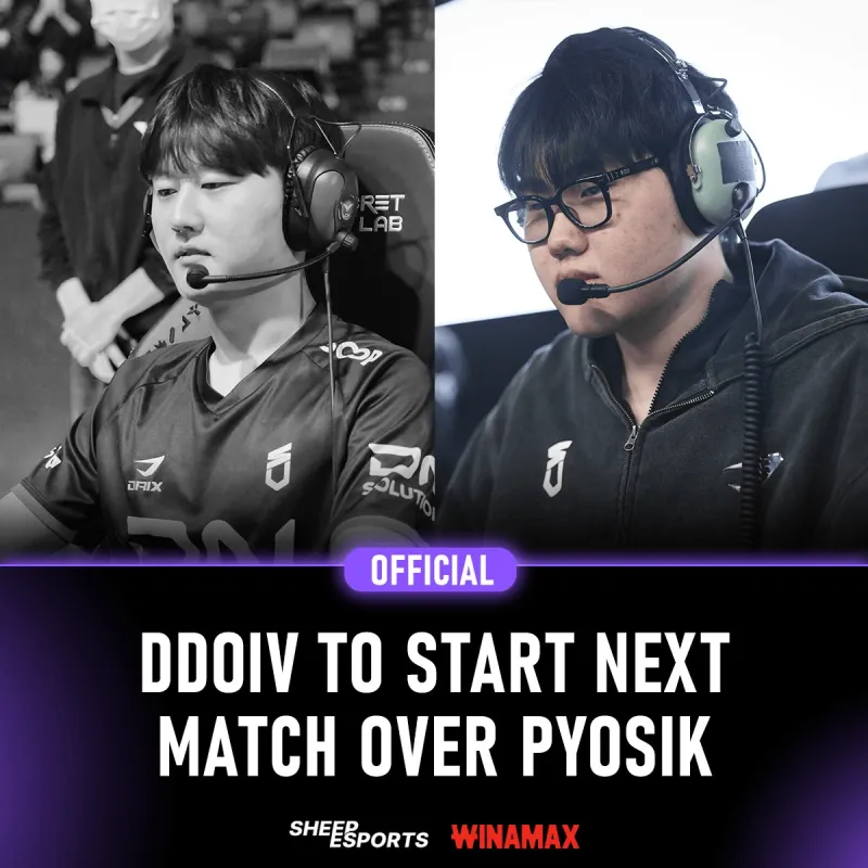 bsports-对战DK，DNS更换首发下野，Enosh和DDoiv首发出场